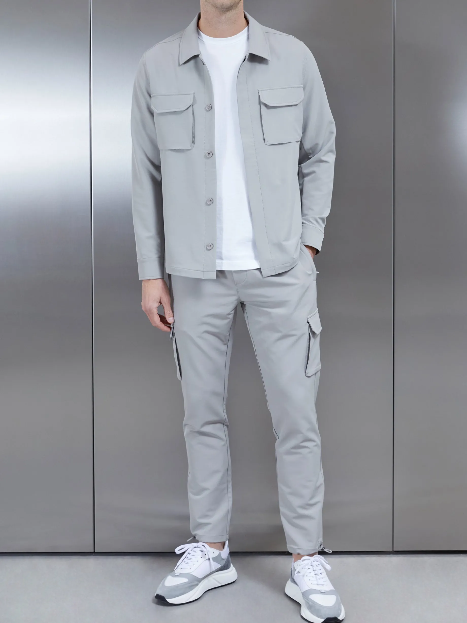 Technical Cargo Pant - Stone