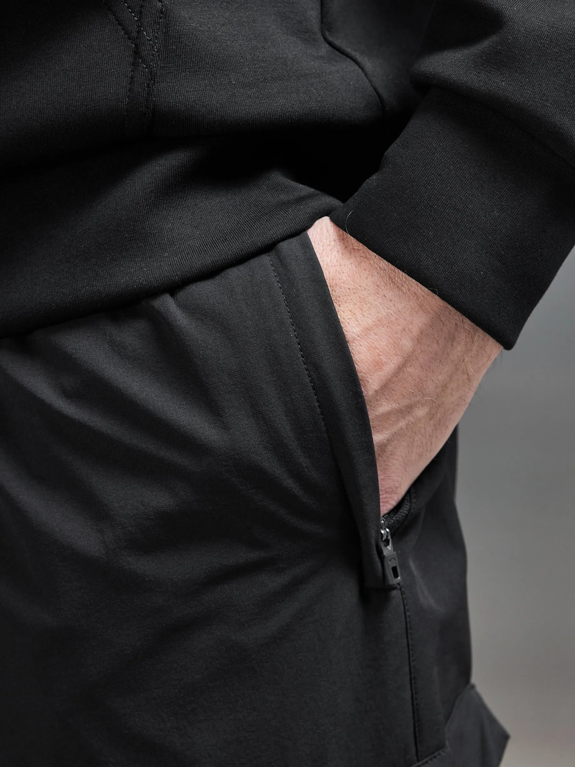 Technical 3D Cargo Pant - Black