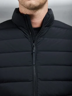Technical Down Gilet - Black