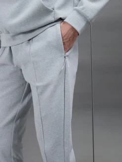 Technical Jersey Jogger - Marl Grey