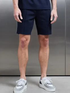 Technical Jersey Piping Short - Navy