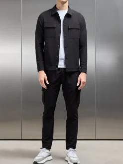 Technical Mid Weight Utility Cargo Pant - Black
