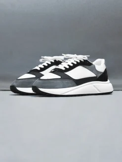 Technical Runner - White Black