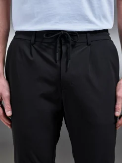 Technical Stretch Chino Trouser - Black