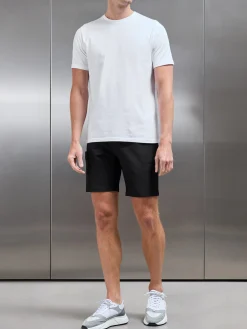 Technical Tailored Cargo Short - Black