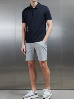 Technical Tailored Short - Mid Grey