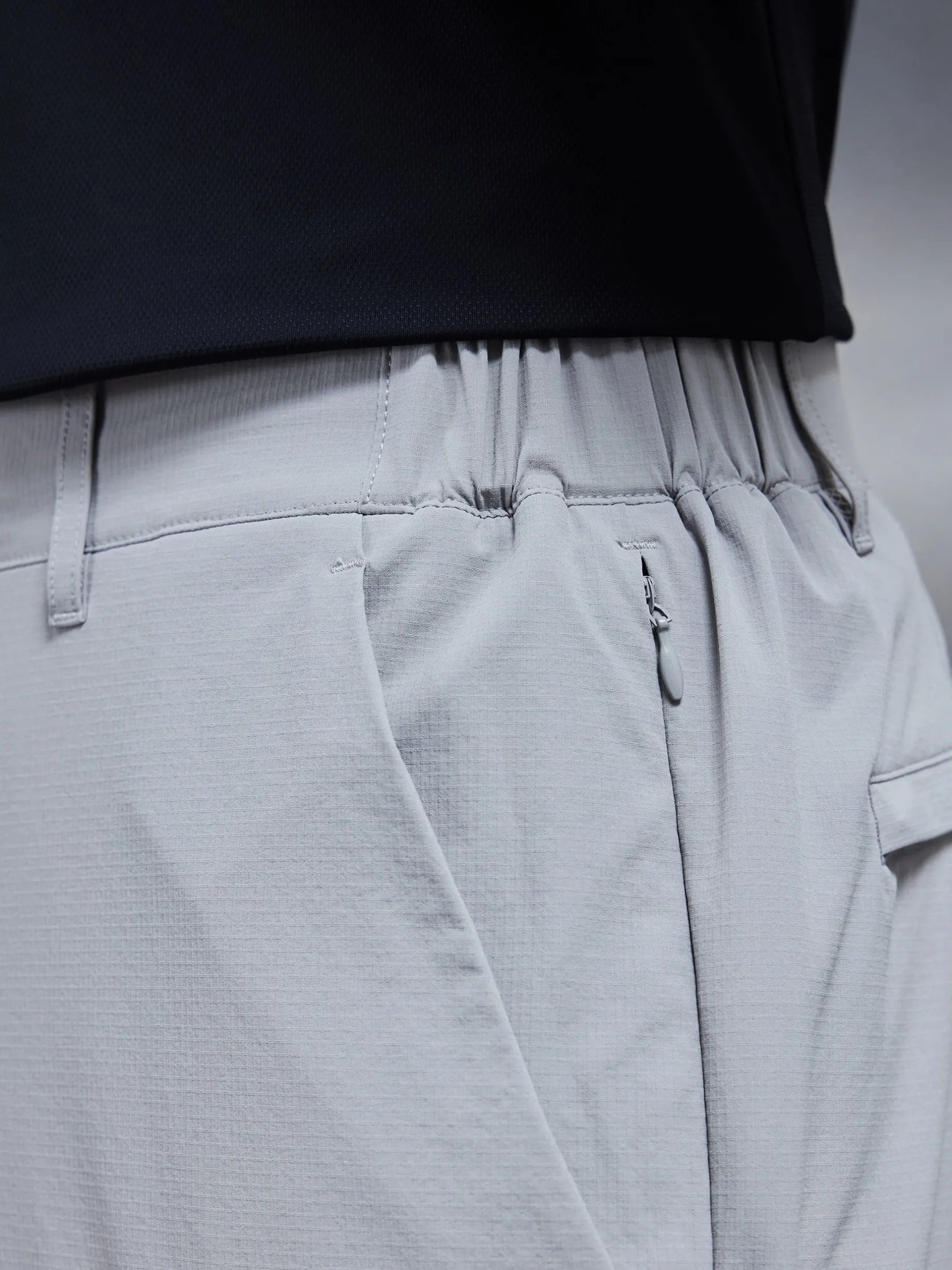 Technical Tailored Short - Mid Grey