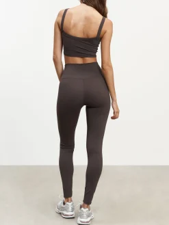 Womens Active Legging - Brown