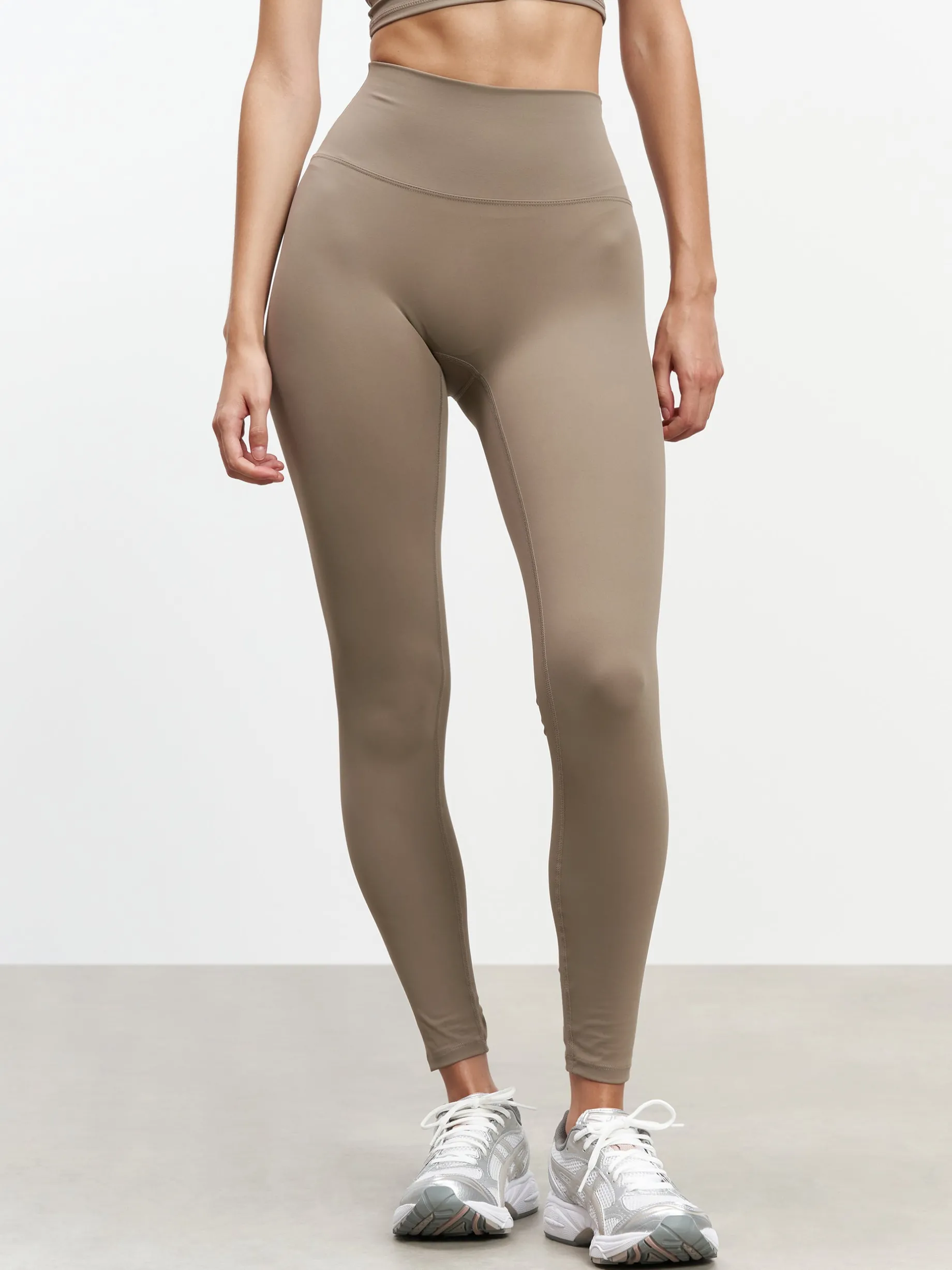 Womens Active Legging - Taupe