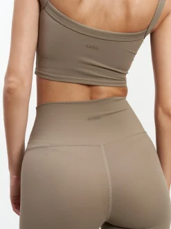 Womens Active Sports Bra - Taupe