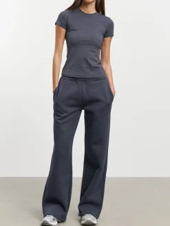 Womens Active T-Shirt - Slate Blue