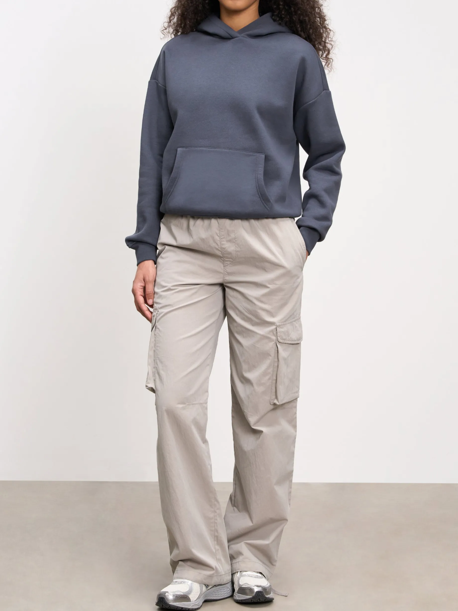 Womens Parachute Cargo Pant - Stone
