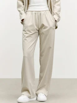 Womens Pull On Trouser - Stone