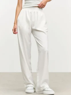 Womens Pull On Trouser - White