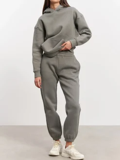 Womens Relaxed Cuffed Jogger - Sage
