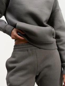Womens Relaxed Cuffed Jogger - Grey