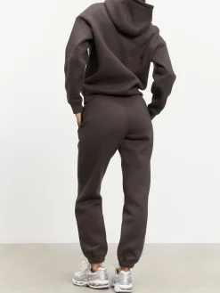 Womens Relaxed Hoodie - Brown